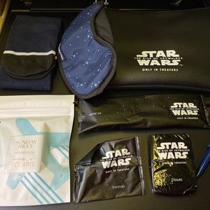 NWT: STAR WARS United Airlines First Class bag